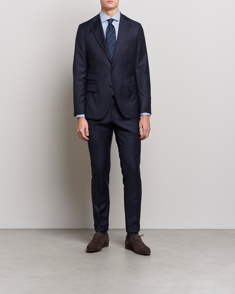 Herre | Skjorter | Brioni | Slim Fit Dress Shirt Candy Stripe