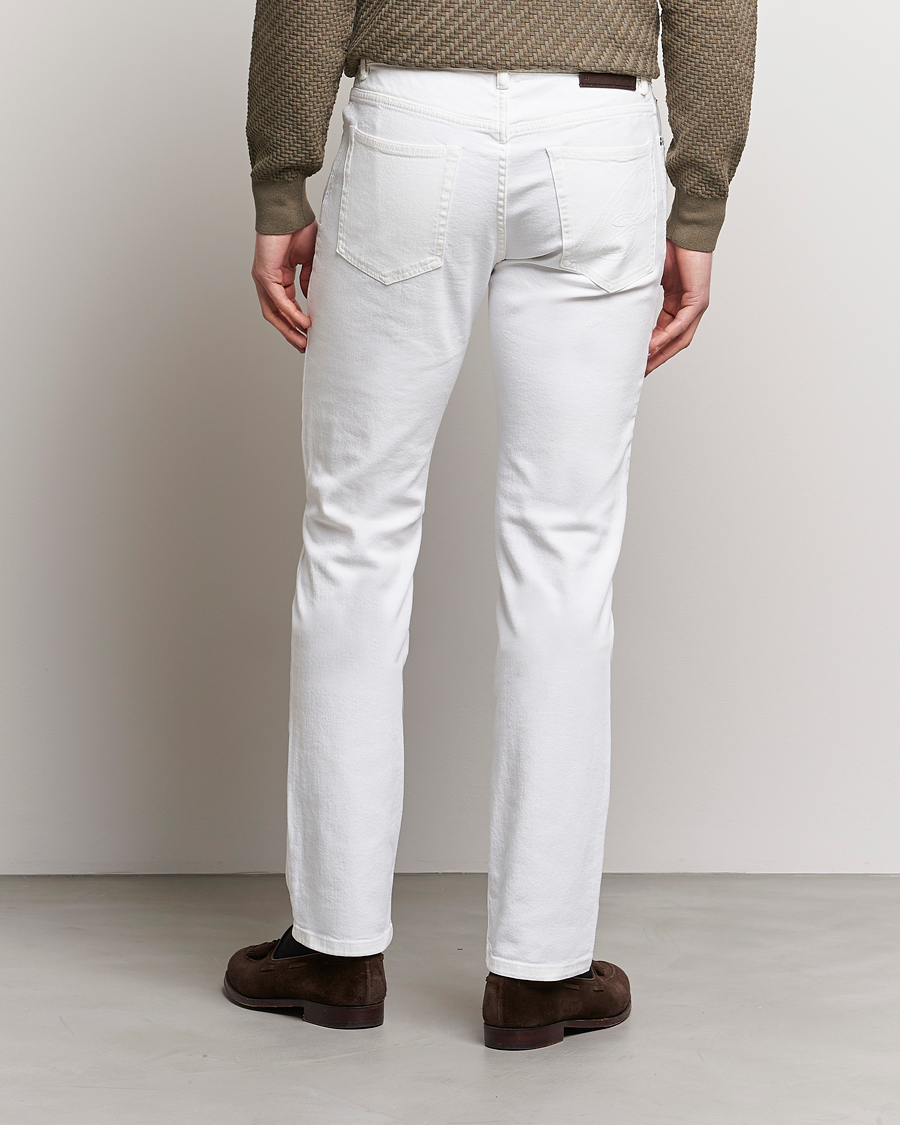 Herre | Bukser | Brioni | Slim Fit 5-Pocket Pants White