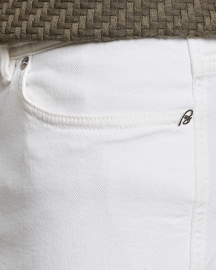 Herre | Bukser | Brioni | Slim Fit 5-Pocket Pants White