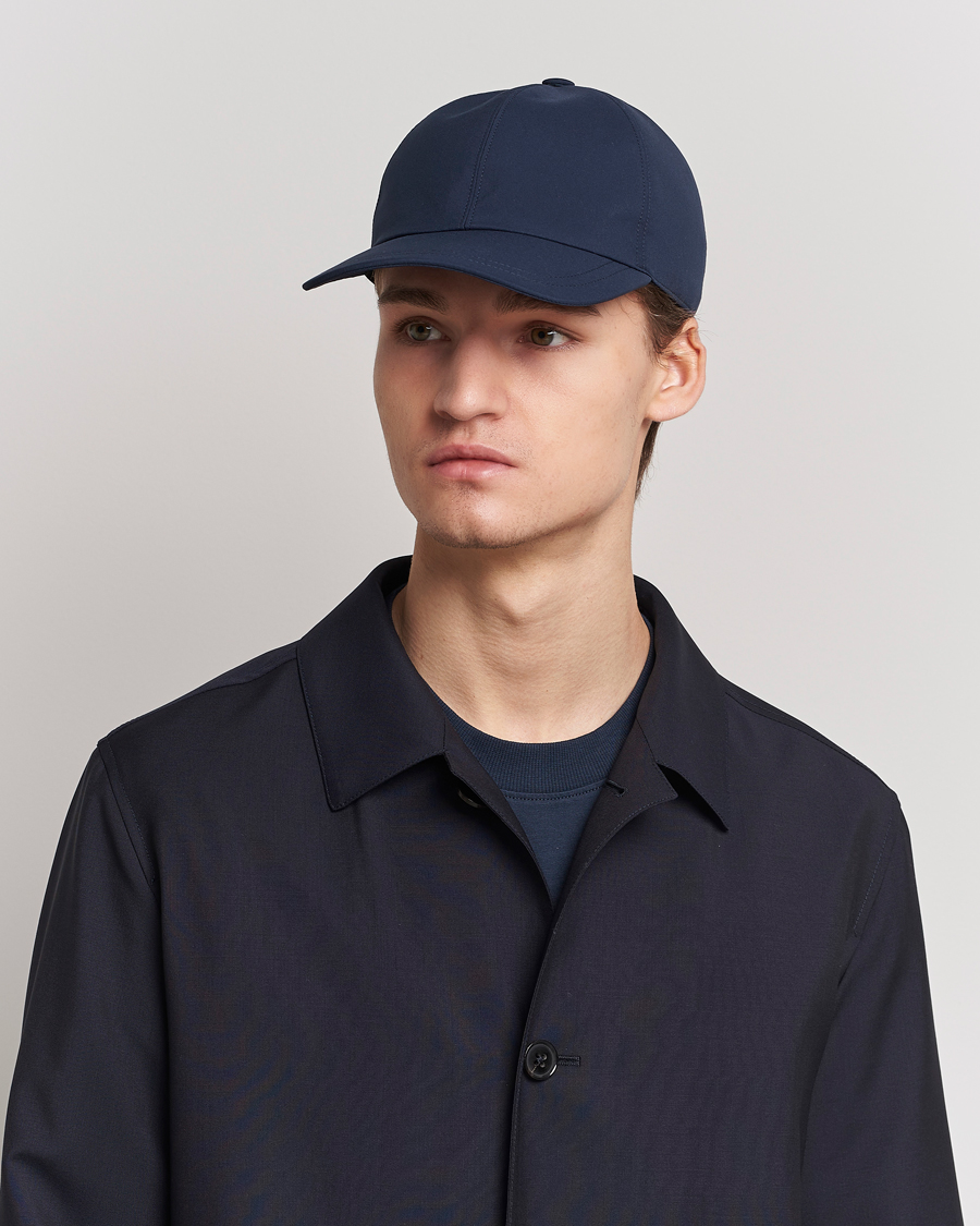 Herre | Brioni Nylon Baseball Cap Navy | Brioni | Nylon Baseball Cap Navy