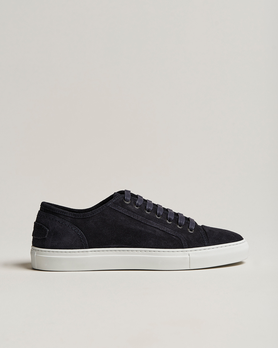 Herre | Brioni Casetta Suede Sneakers Navy | Brioni | Casetta Suede Sneakers Navy