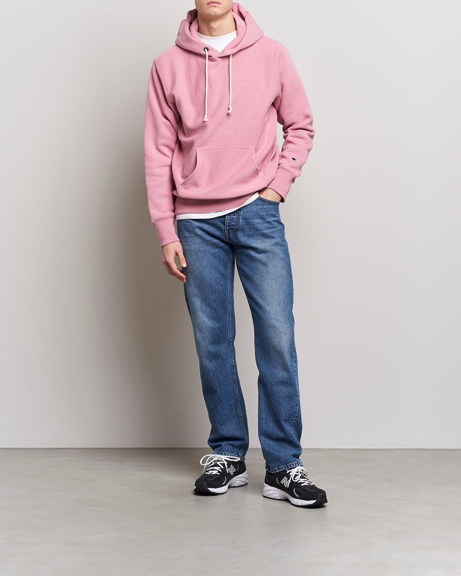 Herre | Trøjer | Champion | Reverse Weave Soft Fleece Hood Foxglove