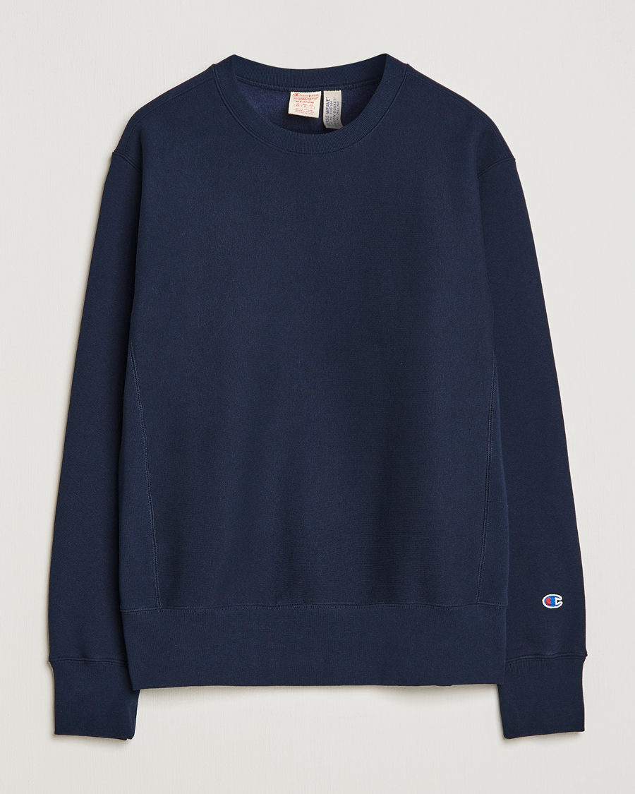 Herre | Trøjer | Champion | Reverse Weave Soft Fleece Sweatshirt Navy