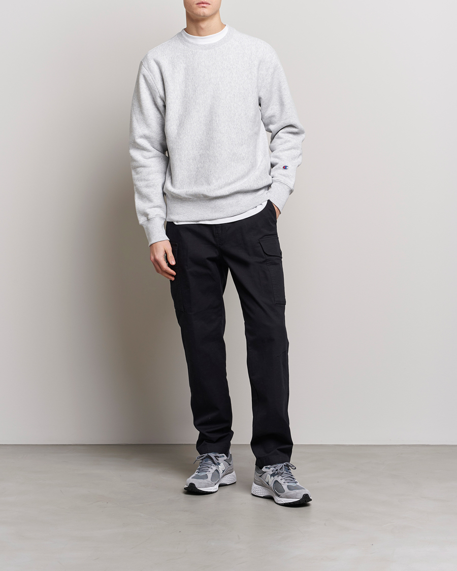 Herre | Trøjer | Champion | Reverse Weave Soft Fleece Sweatshirt Grey Melange