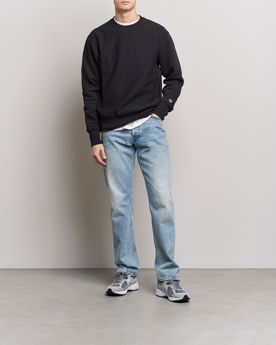 Herre | Trøjer | Champion | Reverse Weave Soft Fleece Sweatshirt Black