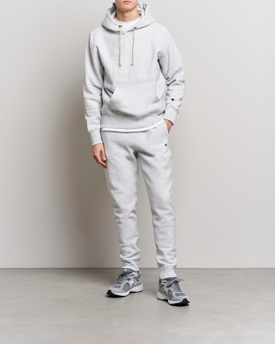 Herre | Bukser | Champion | Reverse Weave Soft Fleece Sweatpants Grey Melange