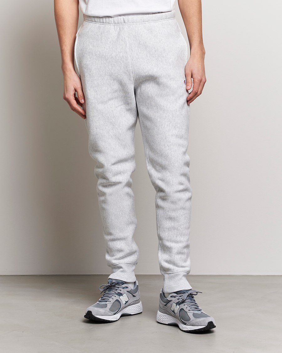 Herre | Sweatpants | Champion | Reverse Weave Soft Fleece Sweatpants Grey Melange