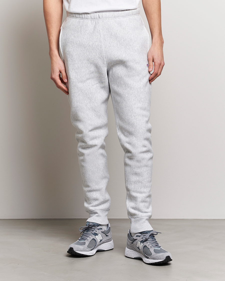 Herre | Bukser | Champion | Reverse Weave Soft Fleece Sweatpants Grey Melange