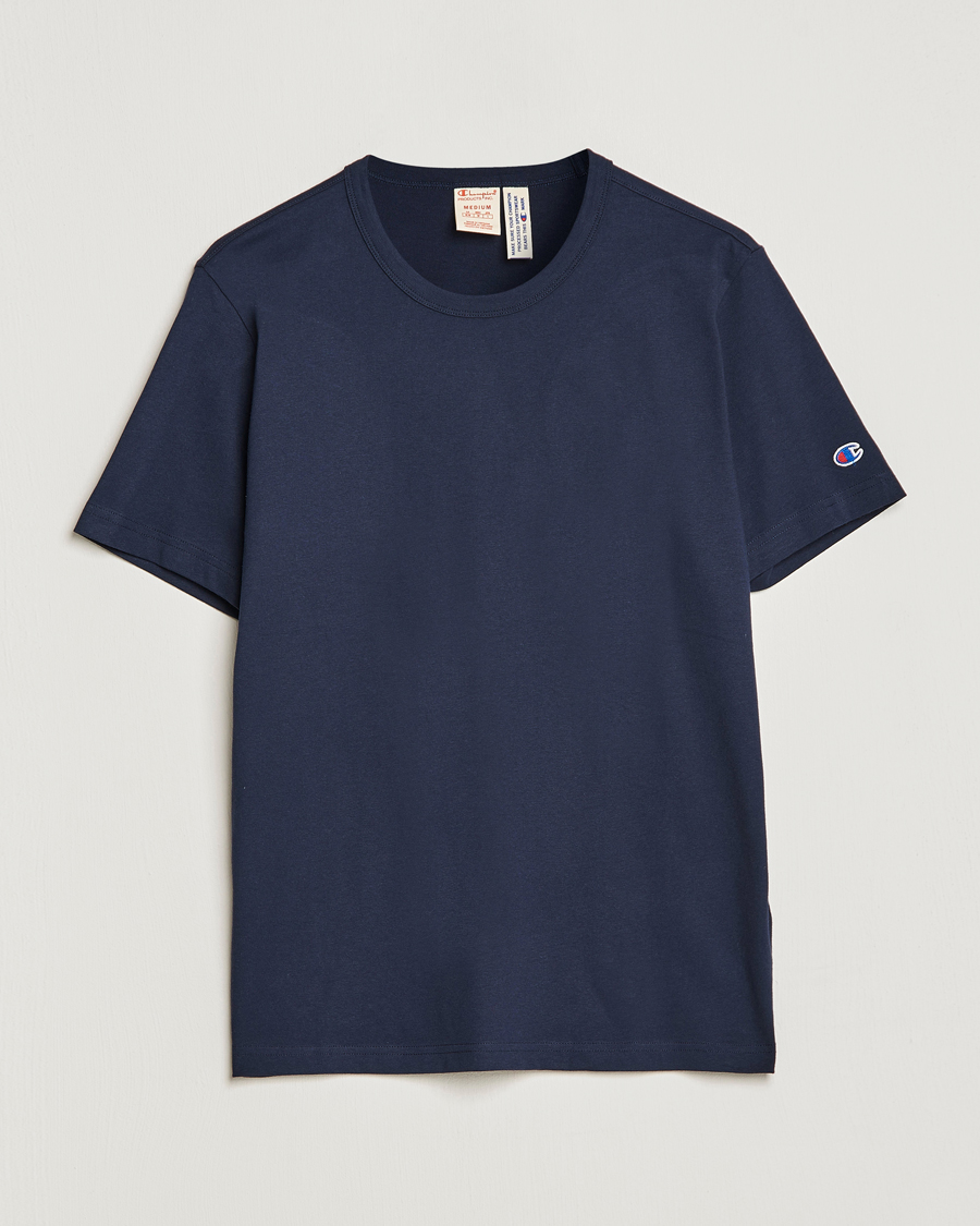 Herre | T-Shirts | Champion | Athletic Jersey Tee Navy