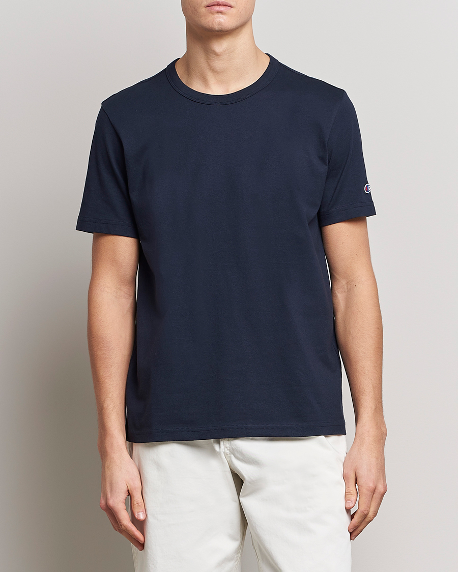 Herre | Champion | Champion | Athletic Jersey Tee Navy