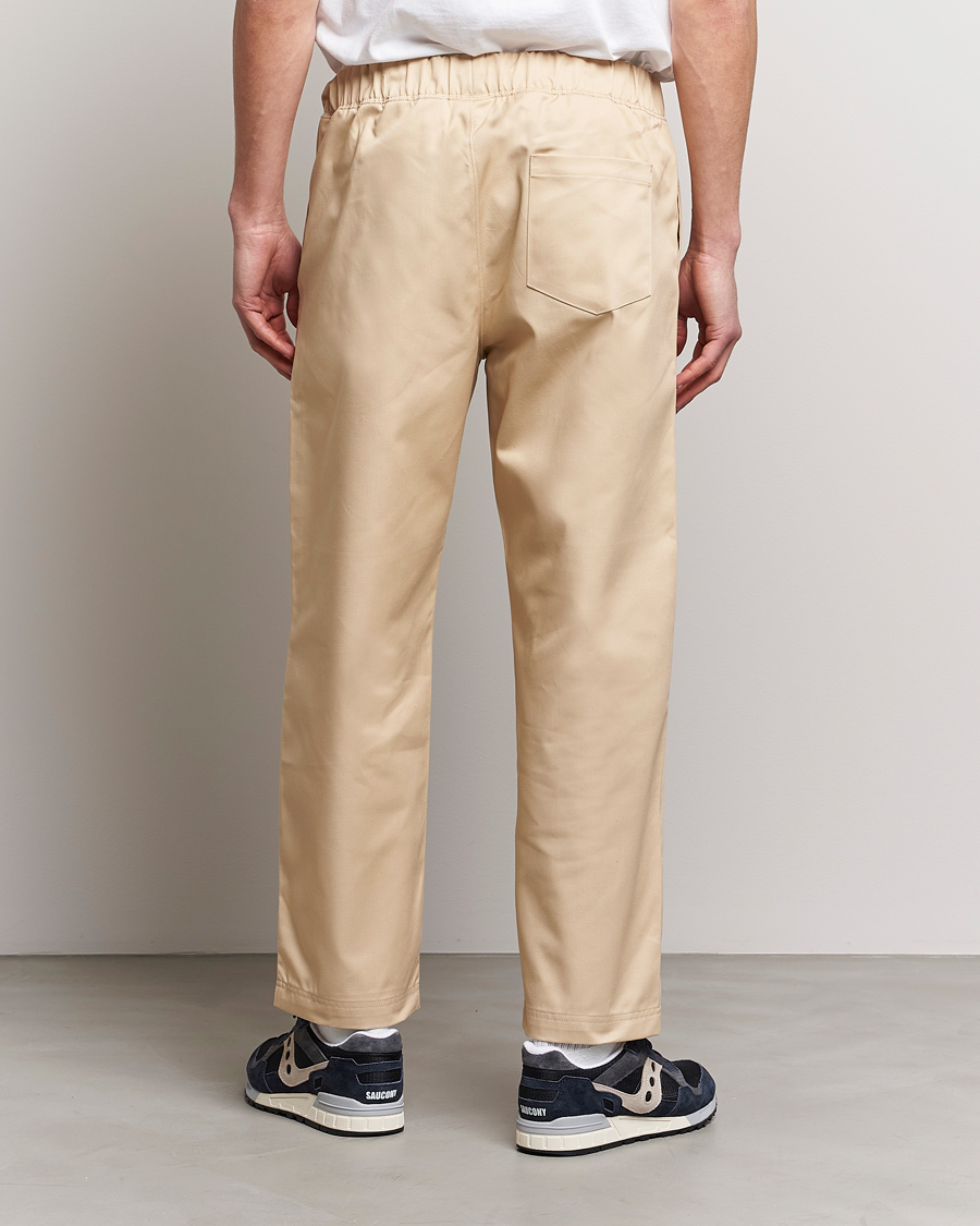 scrapbog Bløde fødder bad Champion Straight Fit Twill Drawstring Pants Irish Cream - CareOfCarl.dk