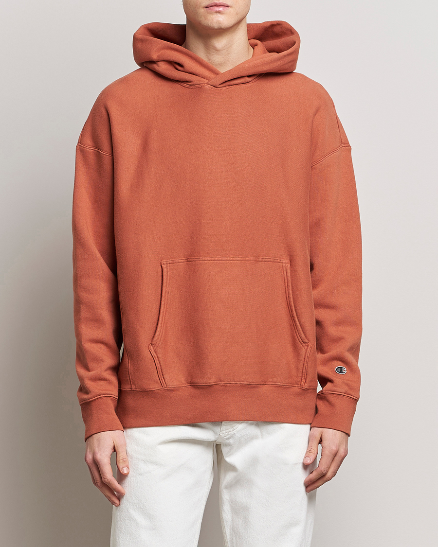 Herre | Trøjer | Champion | Heritage Garment Dyed Hood Baked Clay