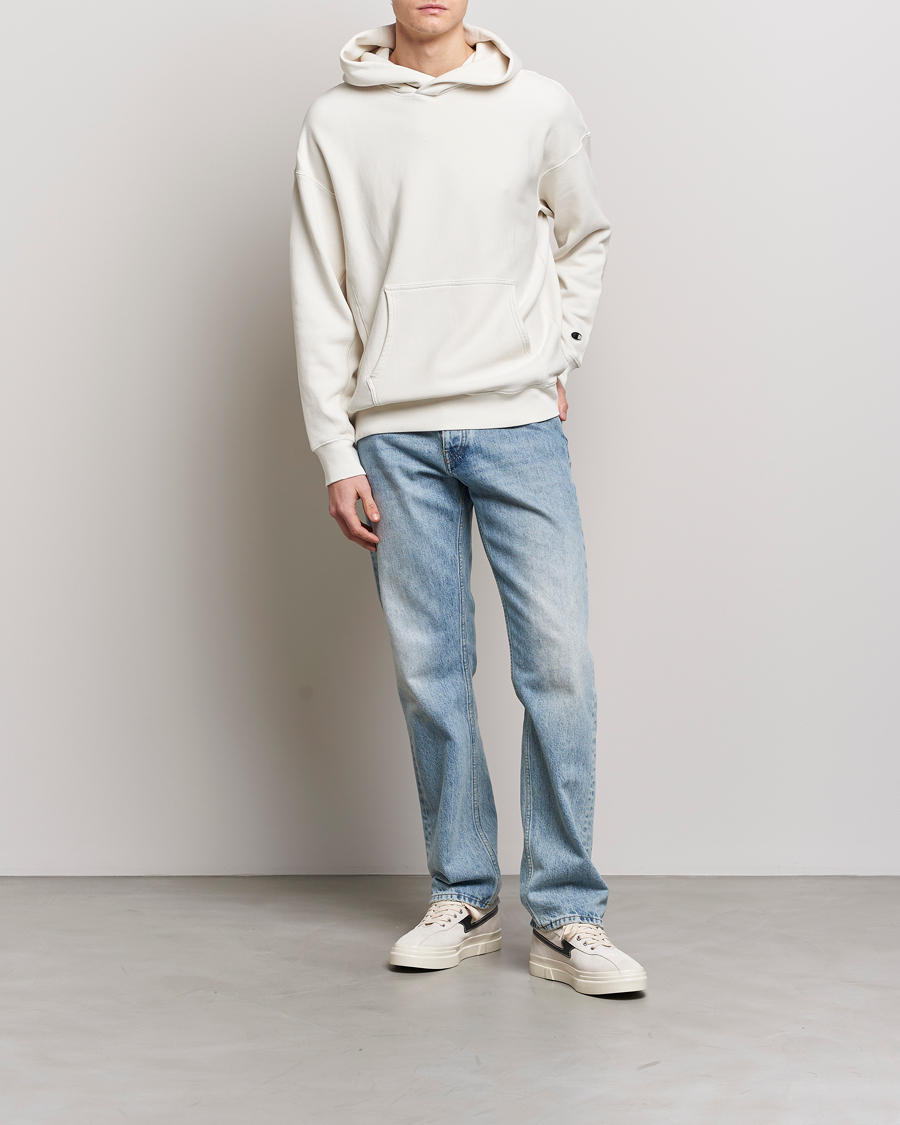Herre | Trøjer | Champion | Heritage Garment Dyed Hood Egret