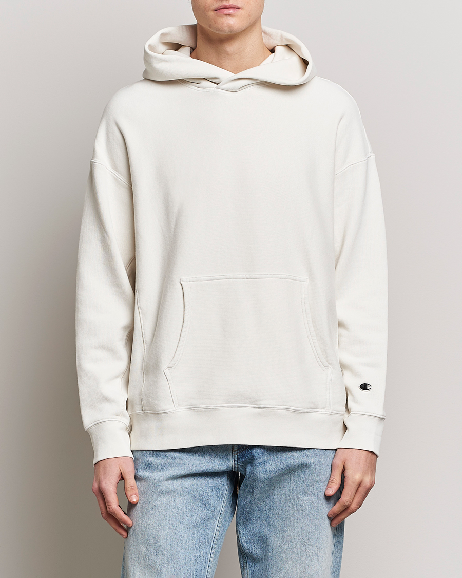 Herre | Champion | Champion | Heritage Garment Dyed Hood Egret