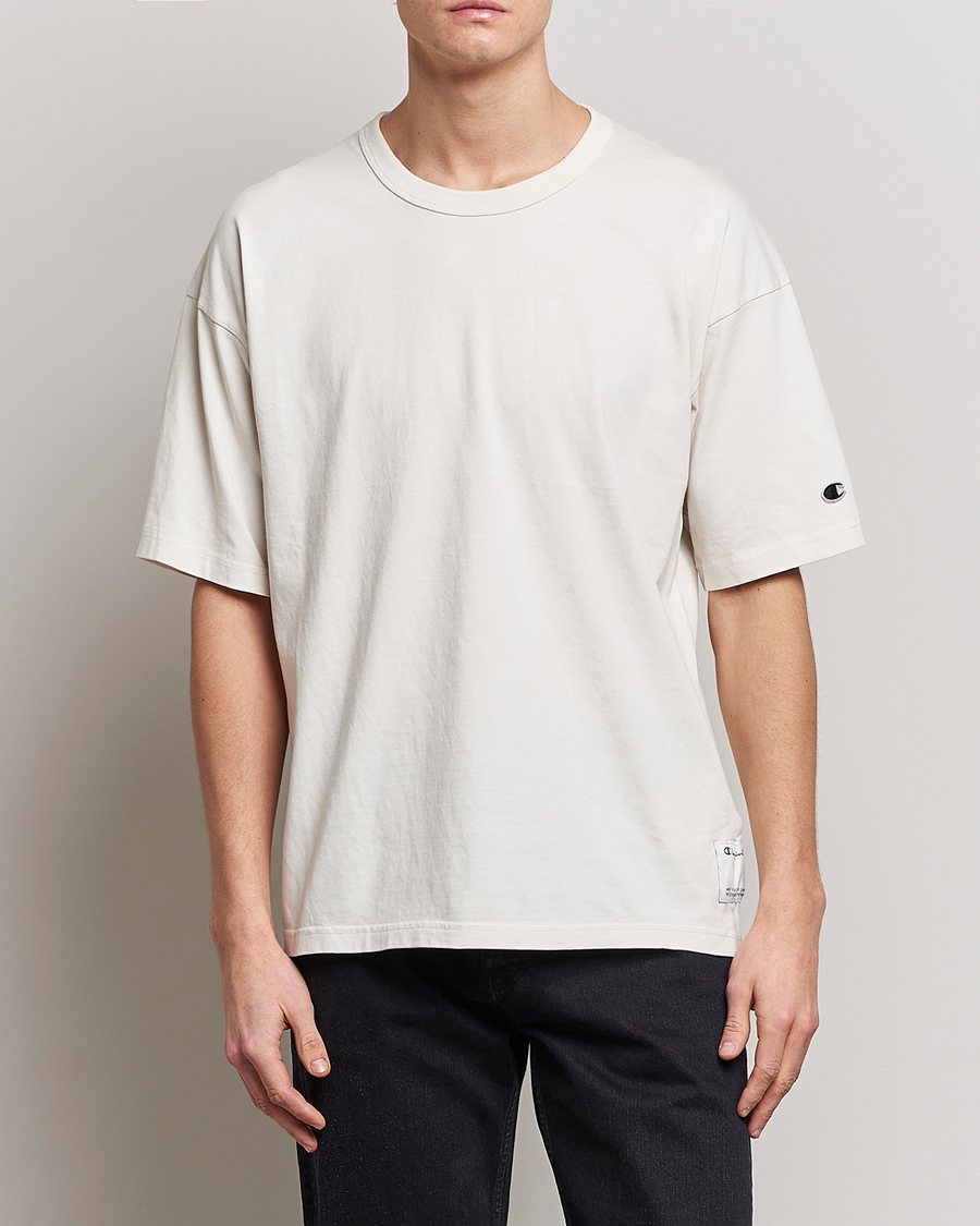 Herre | Training | Champion | Heritage Garment Dyed T-Shirt Egret