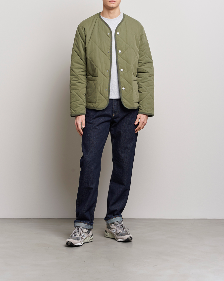 Herre | Jakker | A.P.C. | Julien Quilted Jacket Olive