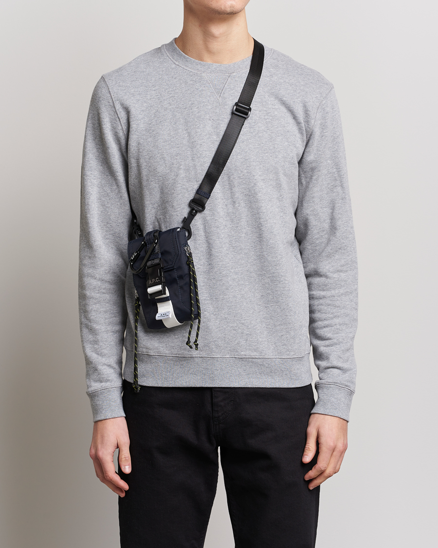 Herre | Tilbehør | A.P.C. | Trek Pouch Dark Navy