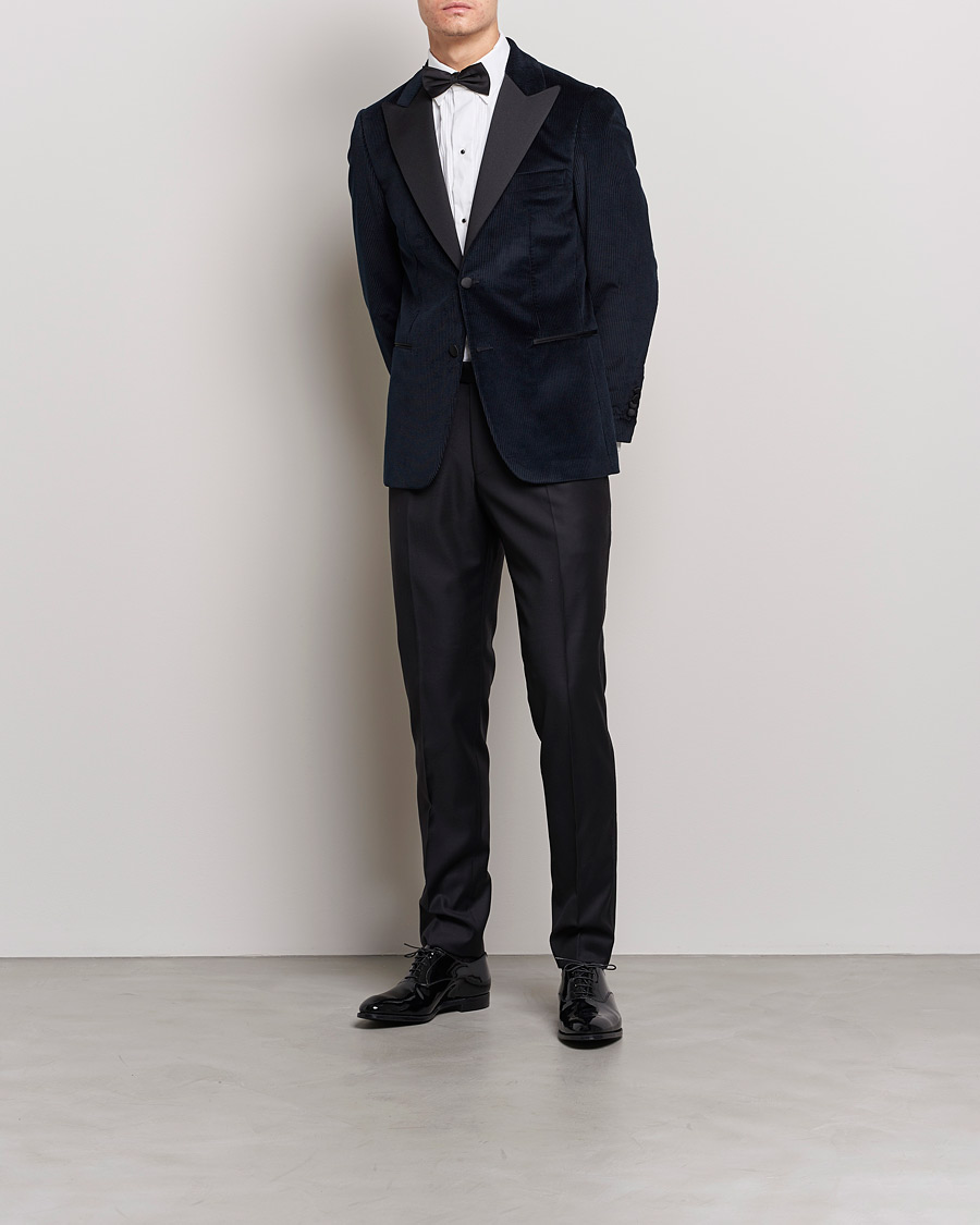Herre | Blazere & jakker | Morris Heritage | Carl Corduroy Dinner Jacket Navy