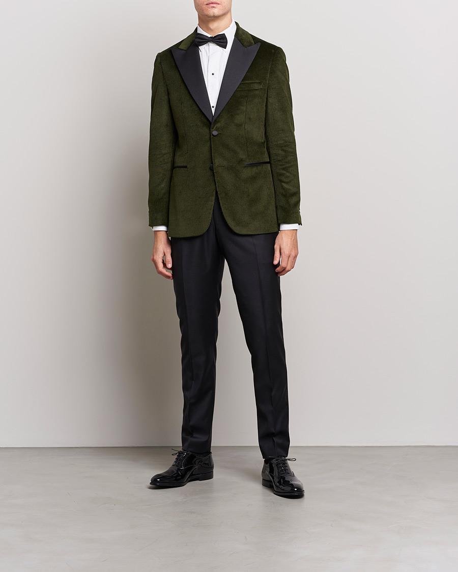 Herre | Blazere & jakker | Morris Heritage | Carl Corduroy Dinner Jacket Green