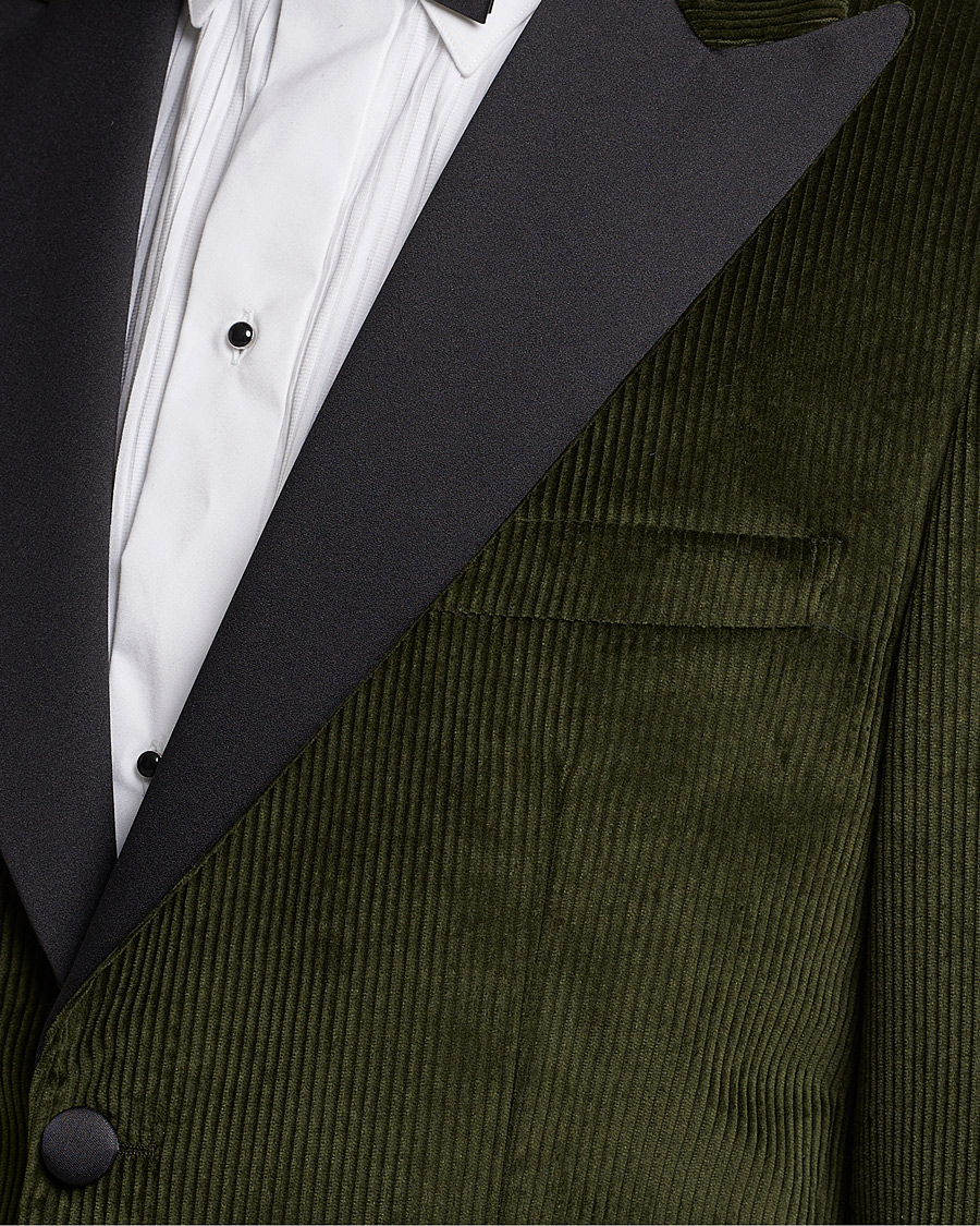 Herre | Blazere & jakker | Morris Heritage | Carl Corduroy Dinner Jacket Green