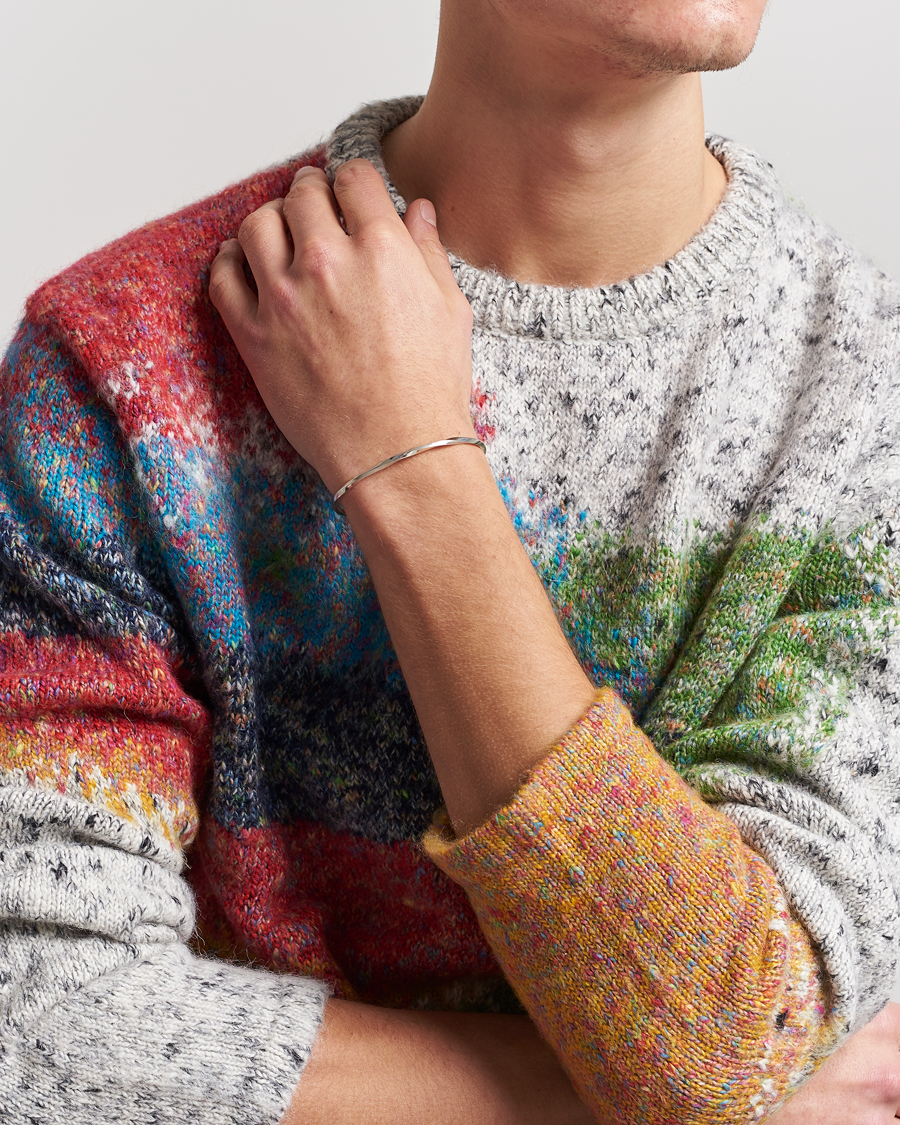 Herre | Paul Smith Silver Twisted Bracelet Silver | Paul Smith | Silver Twisted Bracelet Silver