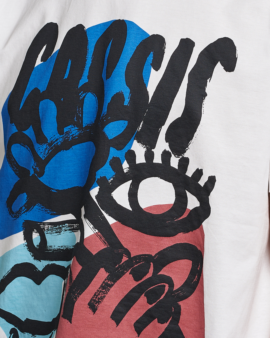 Herre | T-Shirts | Paul Smith | Cassis Print T-Shirt White