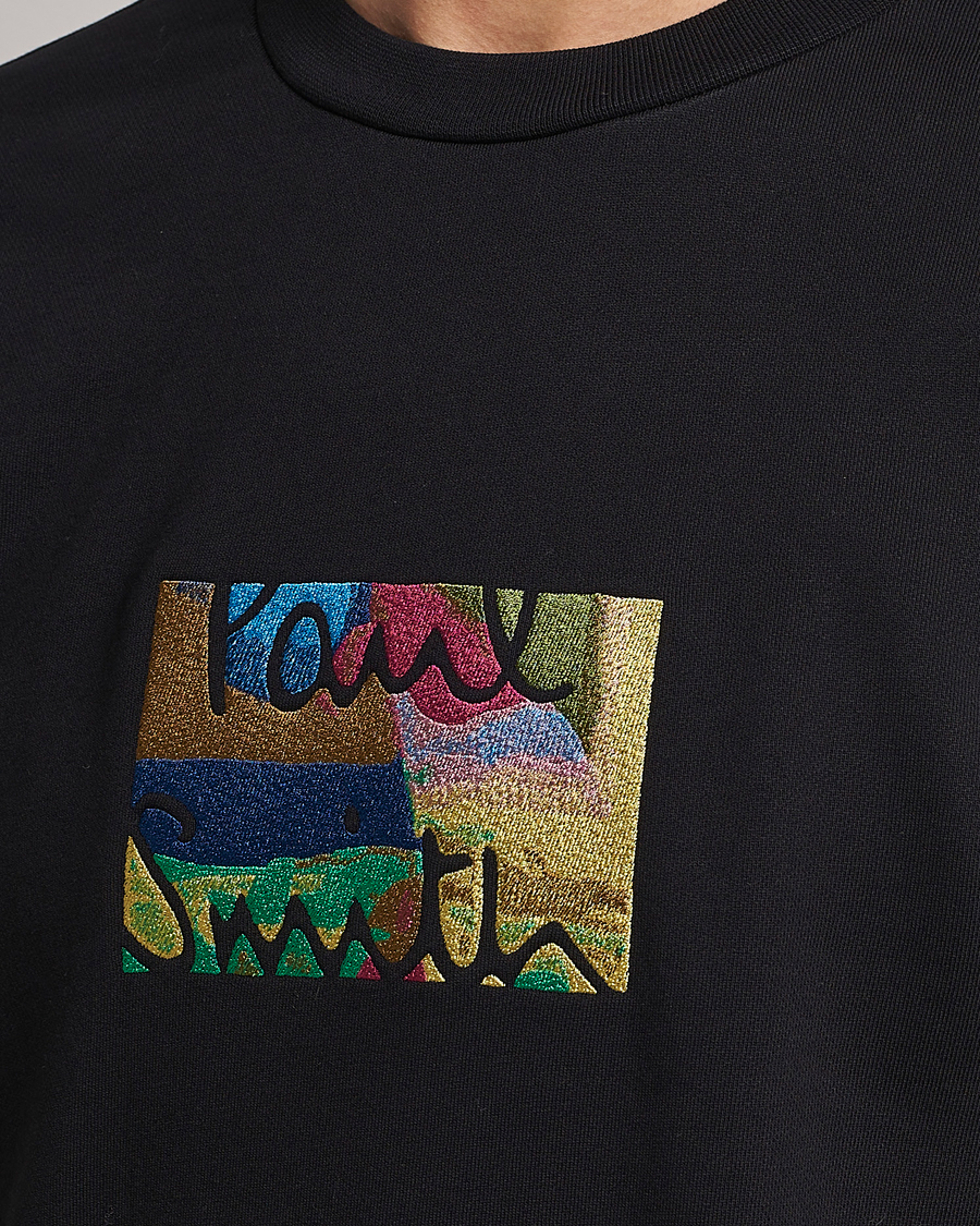 Herre | Trøjer | Paul Smith | Emroidered Sweatshirt Black