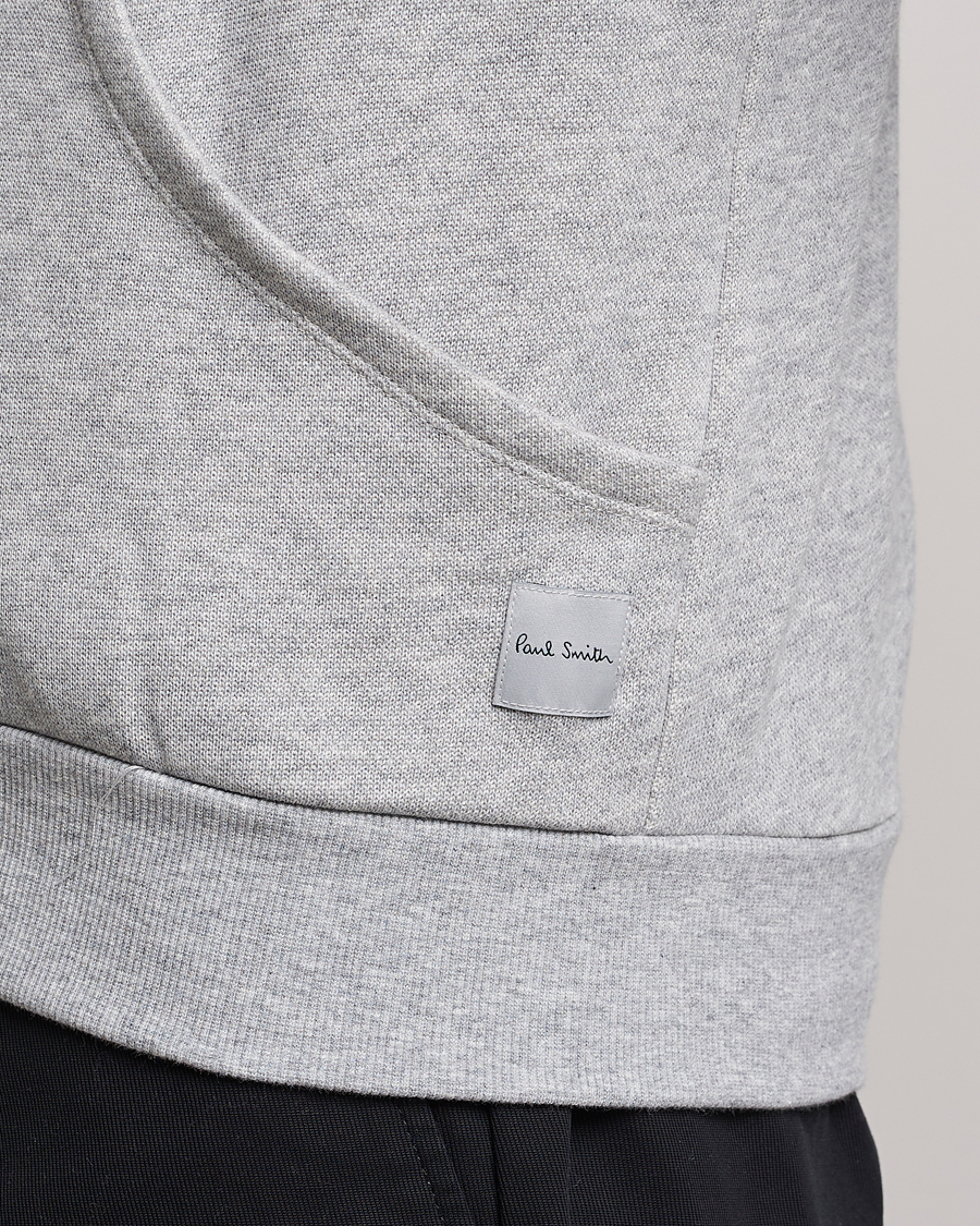 Herre | Paul Smith Bright Stripe Sweat Full Zip Grey | Paul Smith | Bright Stripe Sweat Full Zip Grey