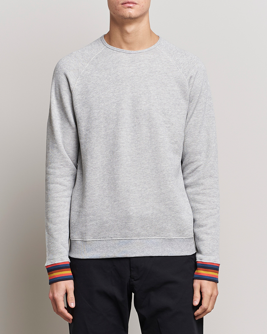 Herre | Loungewear | Paul Smith | Bright Stripe Sweatshirt Grey