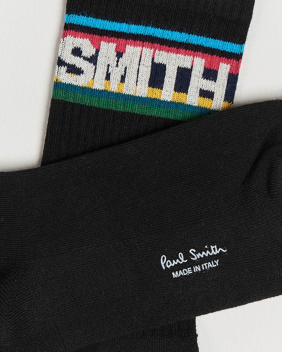 Herre | Undertøj | Paul Smith | Ari Logo Sock Black
