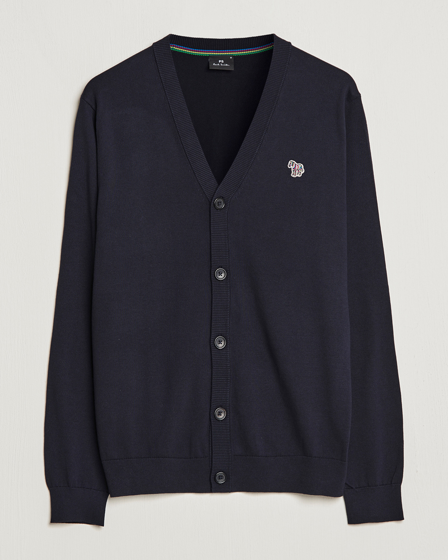 Herre | Trøjer | PS Paul Smith | Zebra Cardigan Navy