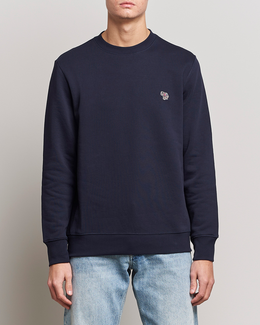 Herre | Afdelinger | PS Paul Smith | Zebra Organic Cotton Sweatshirt Navy