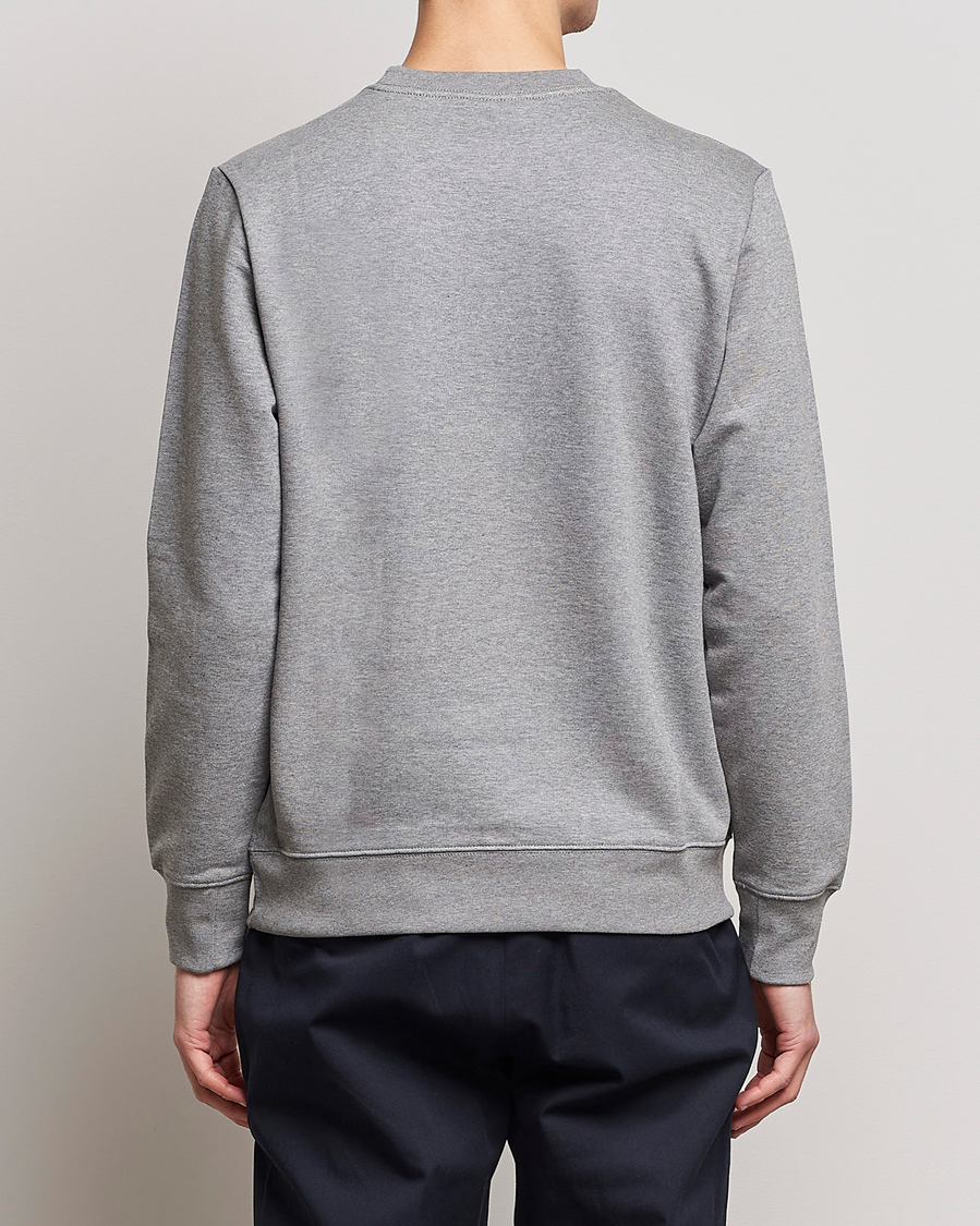 Herre | Trøjer | PS Paul Smith | Zebra Organic Cotton Sweatshirt Grey Melange