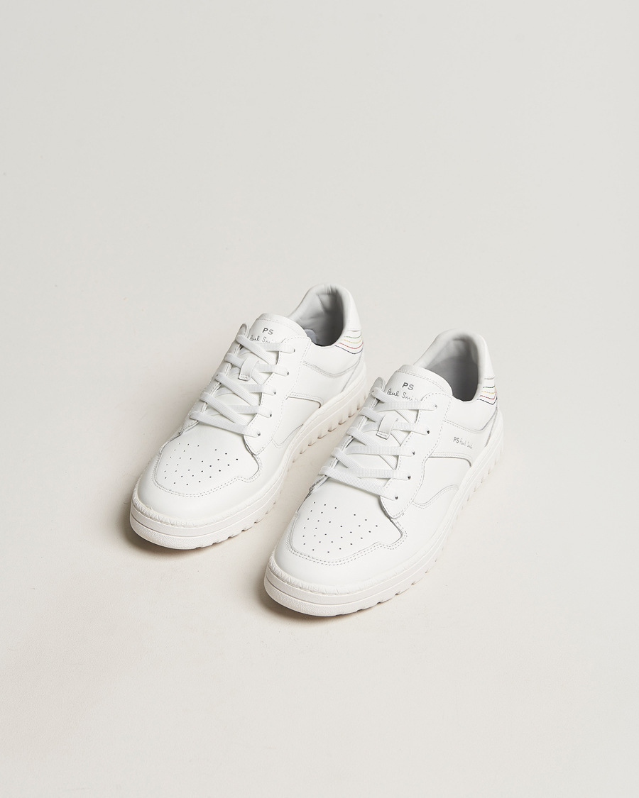 Herre | PS Paul Smith Liston Leather Sneaker White | PS Paul Smith | Liston Leather Sneaker White