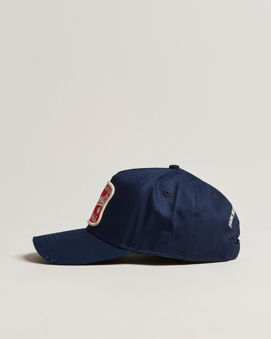 Herre | Dsquared2 Canadian Tradition Baseball Cap Navy | Dsquared2 | Canadian Tradition Baseball Cap Navy