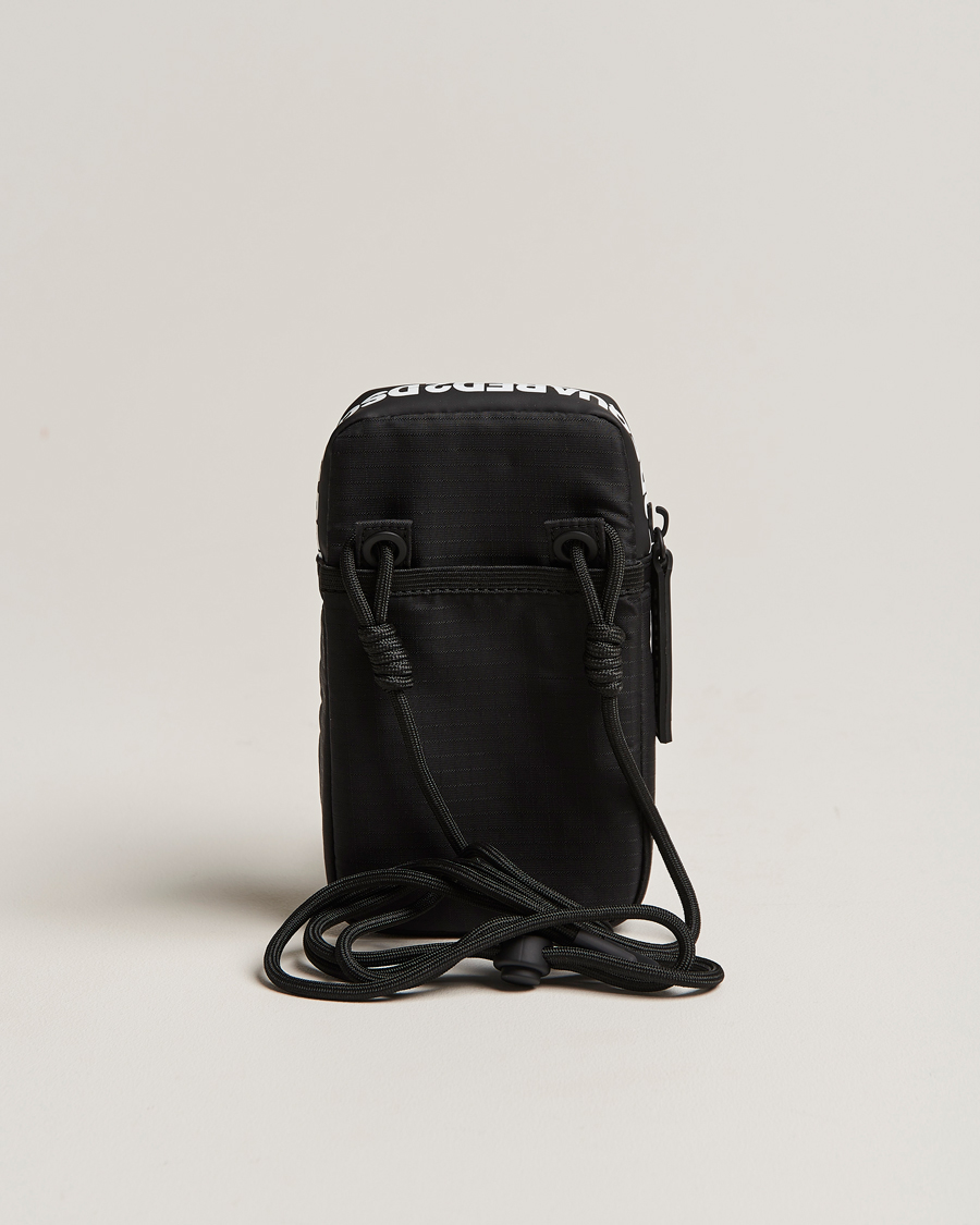 Herre | Dsquared2 Ripstop Phone Neck Pouch Black | Dsquared2 | Ripstop Phone Neck Pouch Black