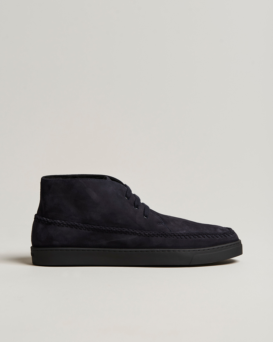 Herre | Giorgio Armani Chukka Boots Navy | Giorgio Armani | Chukka Boots Navy