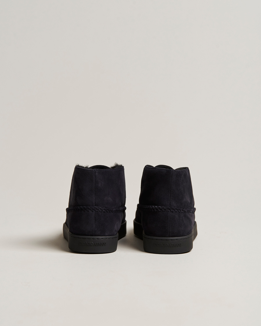 Herre | Giorgio Armani Chukka Boots Navy | Giorgio Armani | Chukka Boots Navy