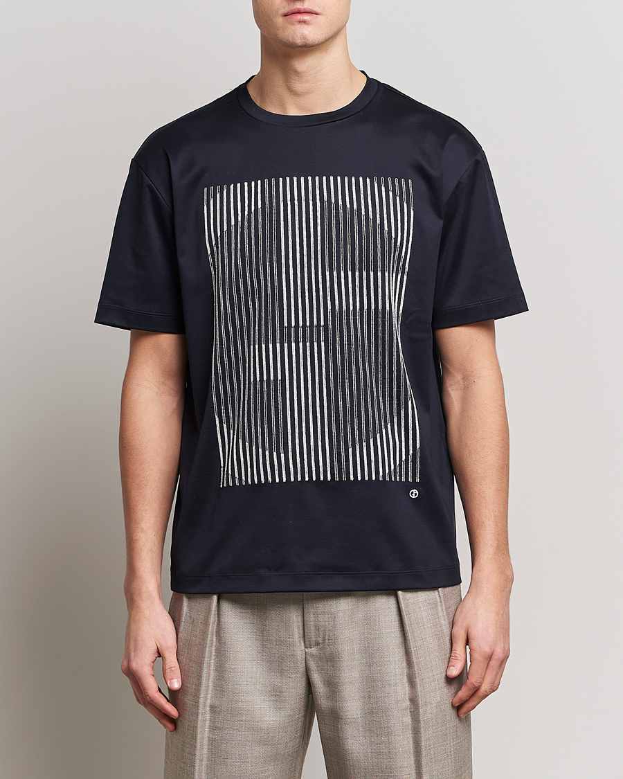 Giorgio Armani Abstract Logo Navy -