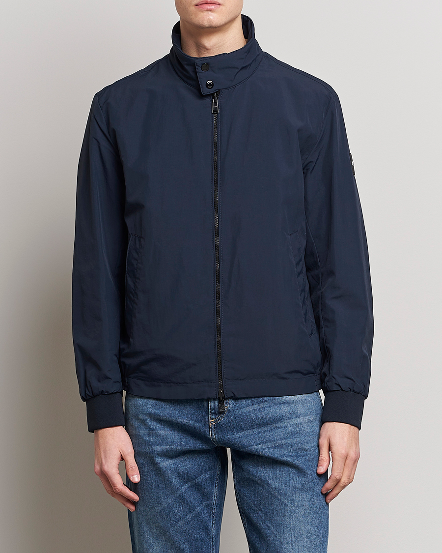 Herre | Jakker | BOSS BLACK | Coshua Hybrid Down Jacket Dark Blue