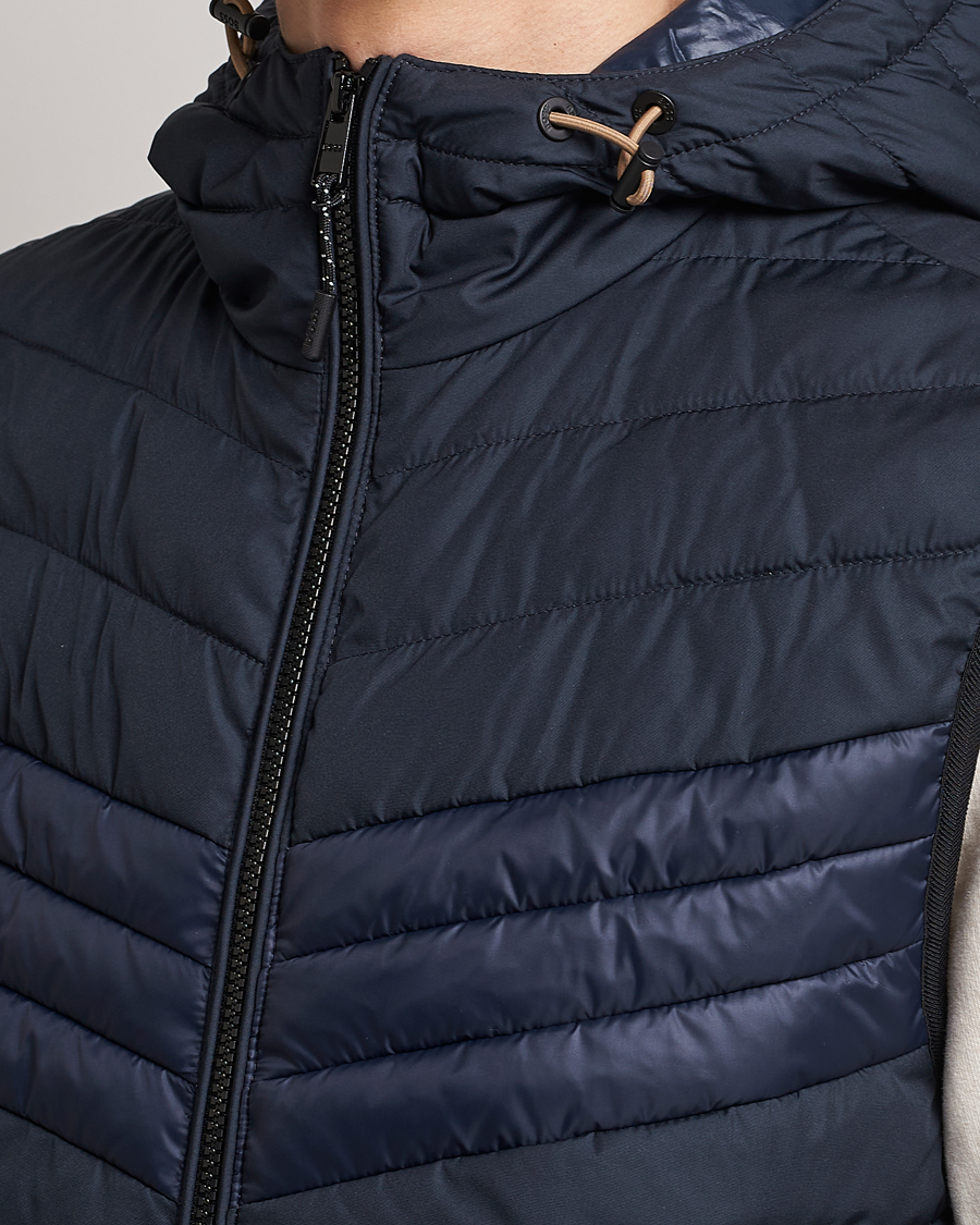 Herre | Veste | BOSS BLACK | Coviltra Down Hooded Vest Dark Blue