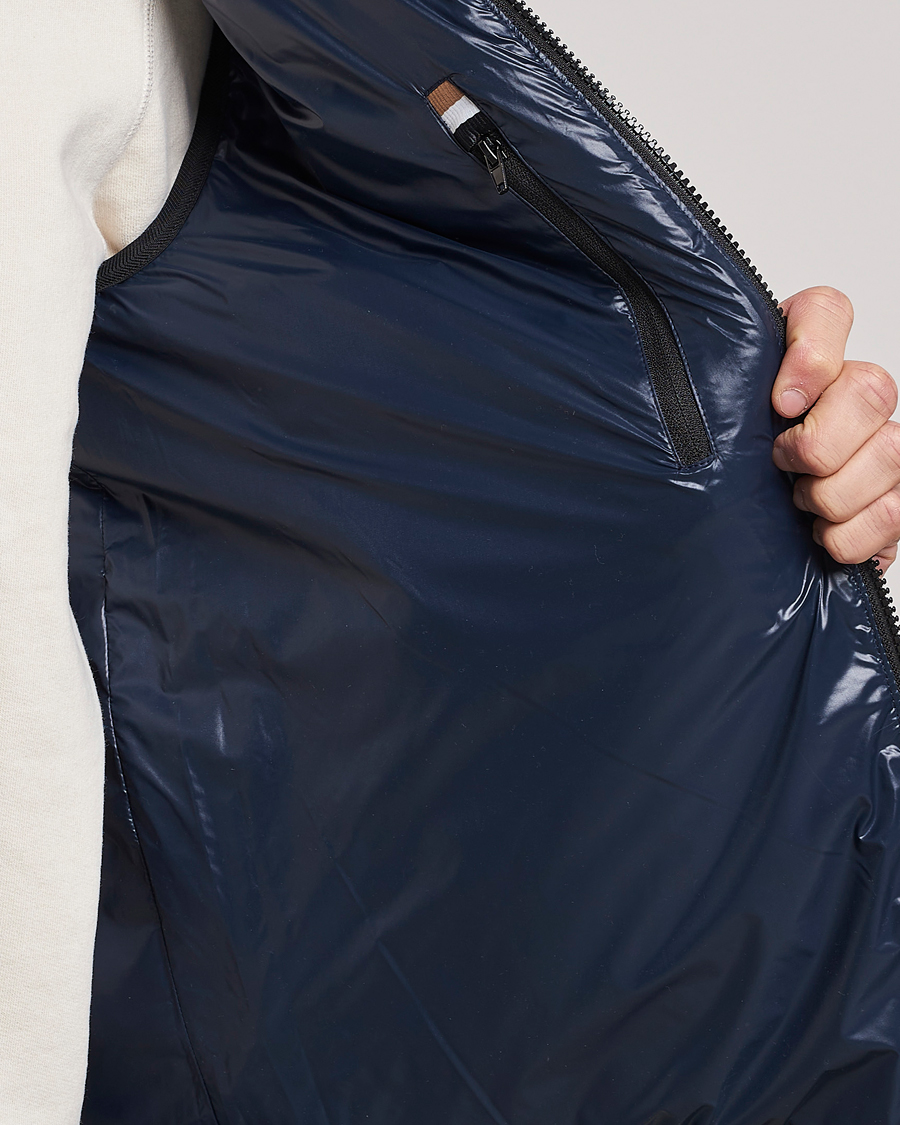 Herre | Veste | BOSS BLACK | Coviltra Down Hooded Vest Dark Blue