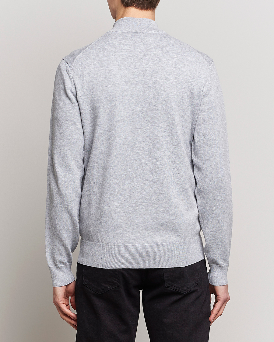 Herre | Trøjer | BOSS BLACK | Palano Knitted Full-Zip Silver