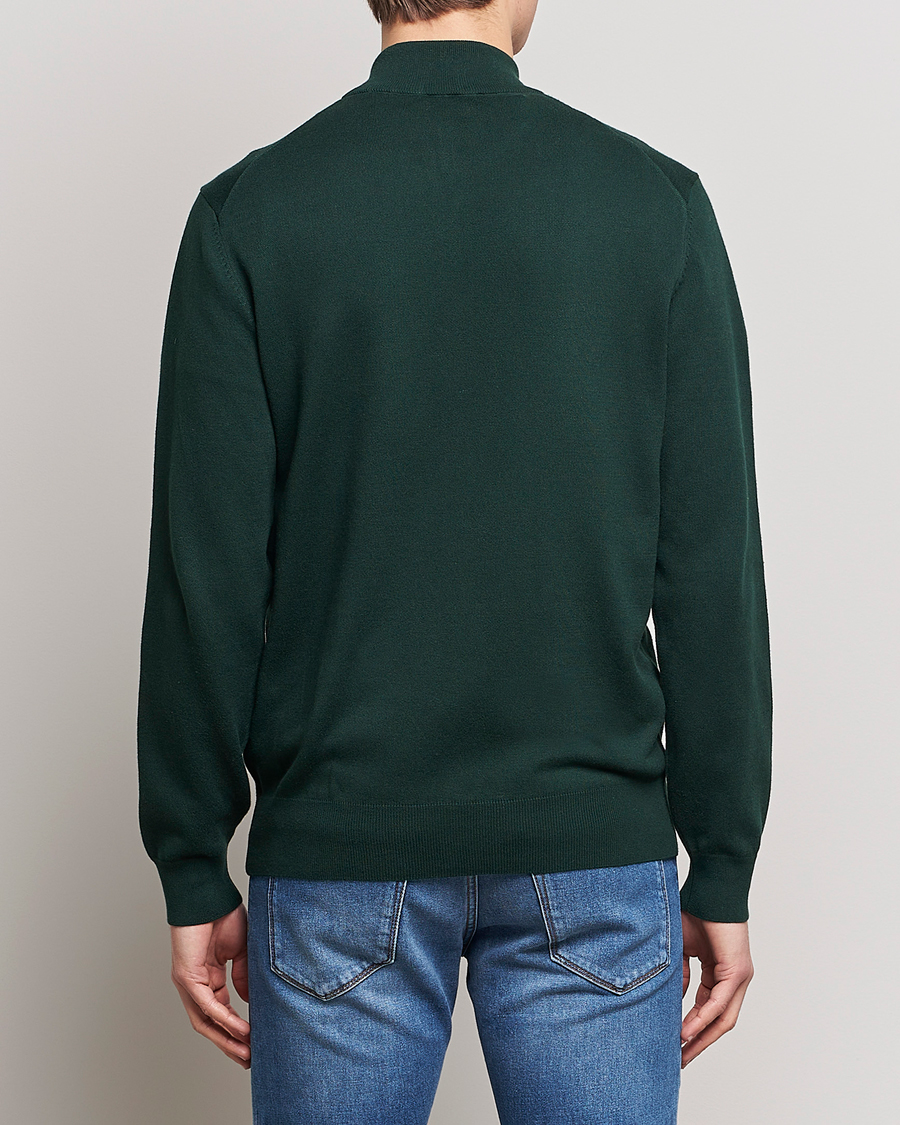 Herre | Trøjer | BOSS BLACK | Palano Knitted Full-Zip Open Green