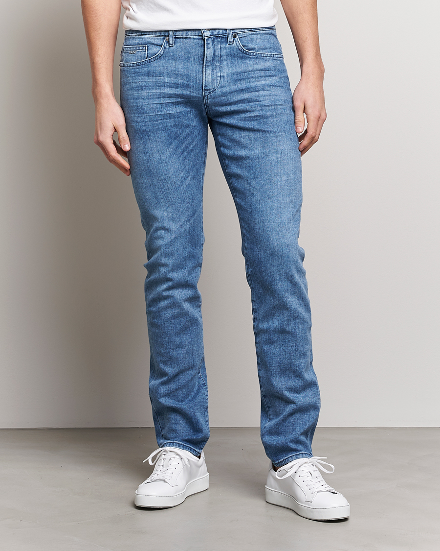 Herre |  | BOSS BLACK | Delaware3 Jeans Medium Blue