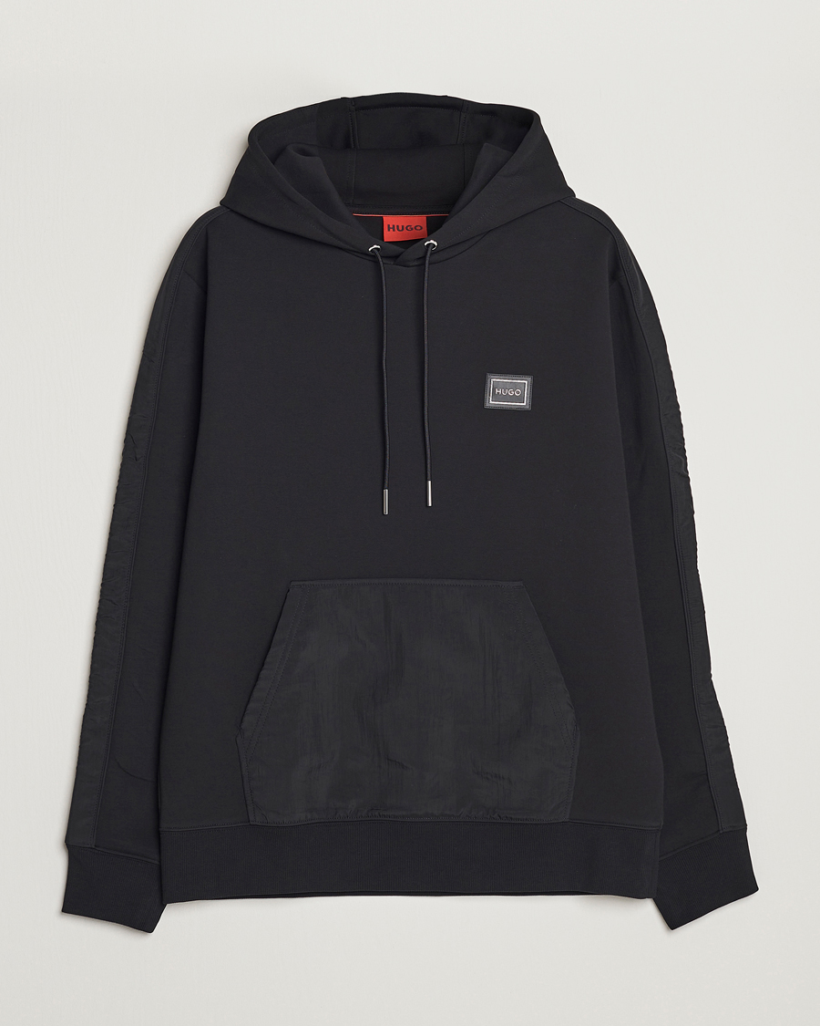 Herre | Trøjer | HUGO | Daulo Logo Hoodie Black