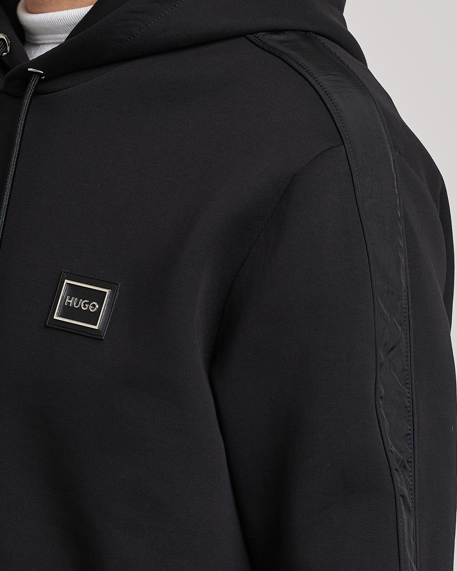 Herre | Trøjer | HUGO | Daulo Logo Hoodie Black