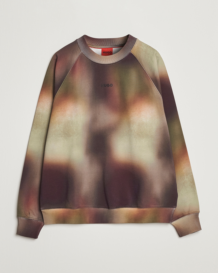 Herre | Trøjer | HUGO | Dopiapo Camo Crew Neck Sweatshirt Multi
