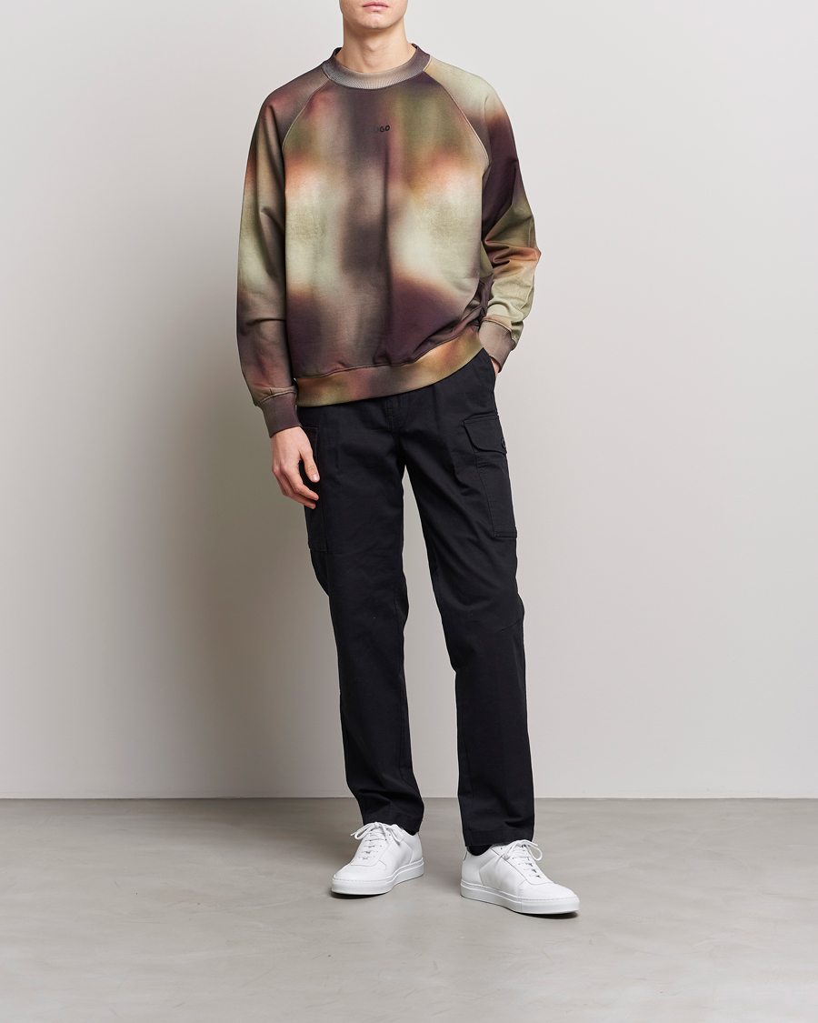 Herre | Trøjer | HUGO | Dopiapo Camo Crew Neck Sweatshirt Multi