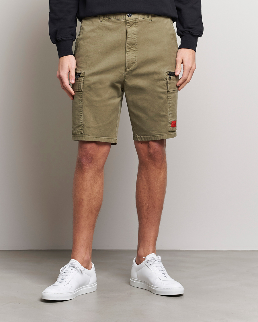 Herre | Shorts | HUGO | Johny Cargo Shorts Open Green